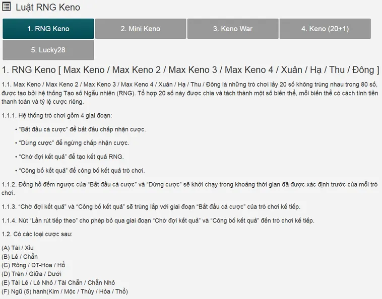 Trải Nghiệm Cá Cược Keno Saba Tại Bin88 Với Công Nghệ Giả Lập Đẳng Cấp