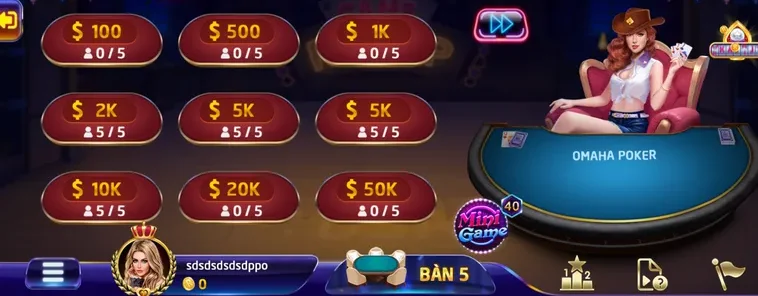 Poker Omaha Tại Bin88 Đỉnh Cao Với Những Ván Cược Kịch Tính Và Phần Thưởng Khủng