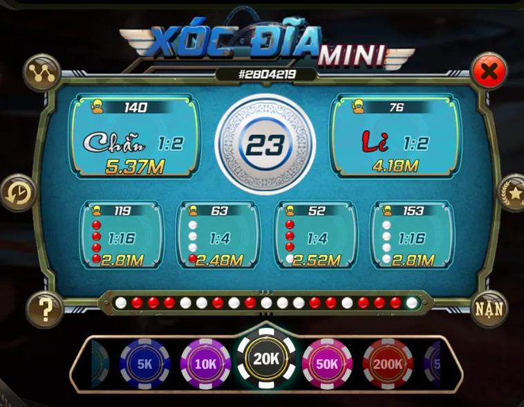 Trải Nghiệm Đỉnh Cao Với Game Nhanh Xóc Đĩa Mini Tại Bin88 Siêu Hấp Dẫn